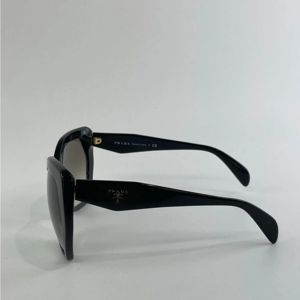 Prada Black Women's Sunglasses EUC🖤🖤💛 - Picture 6 of 8